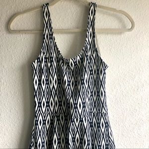 H&M tribal diamond pattern dress
